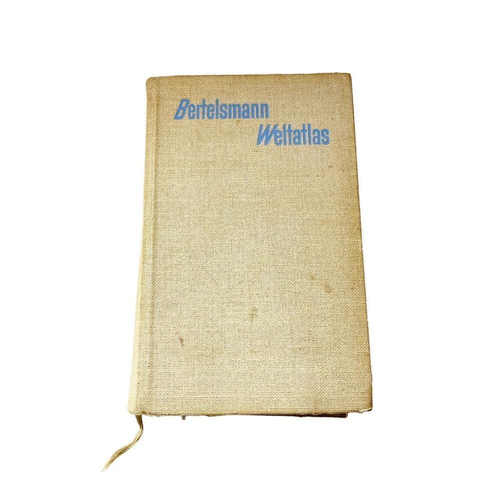 Hardcover Der Neue‎ Grosse Bertelsmann Weltatlas Mit Illustriertem Maps & Atlas